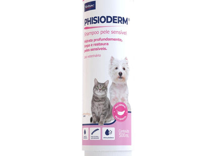 VIRBAC PHISIODERM SHAMPOO PELE SENSIVEL 500ML