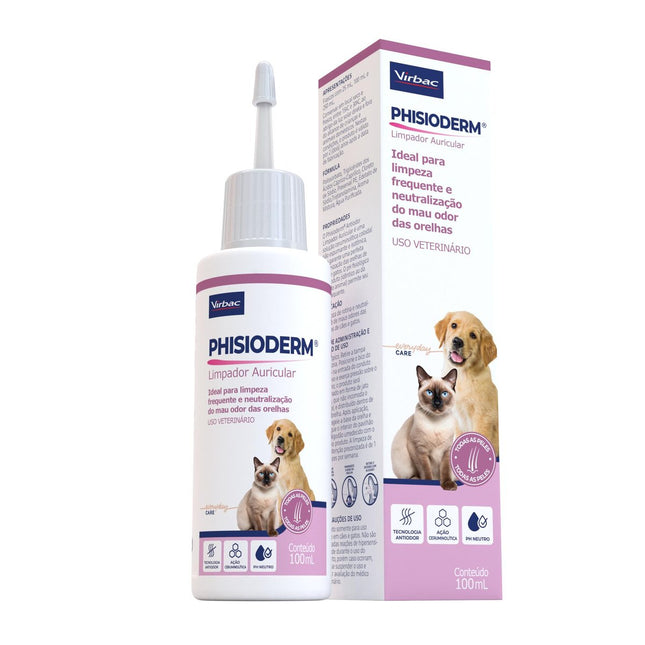 VIRBAC PHISIODERM LIMPADOR AURICULAR 100ML