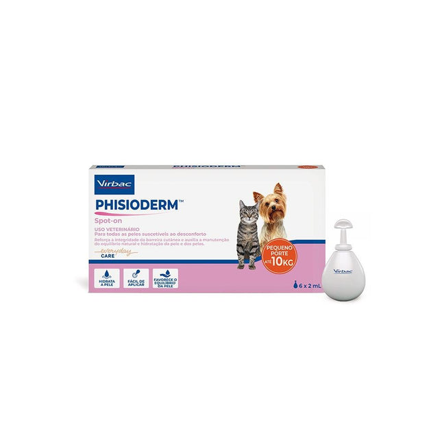 VIRBAC PHISIODERM SPOT ON ATE 10KG 6X2ML