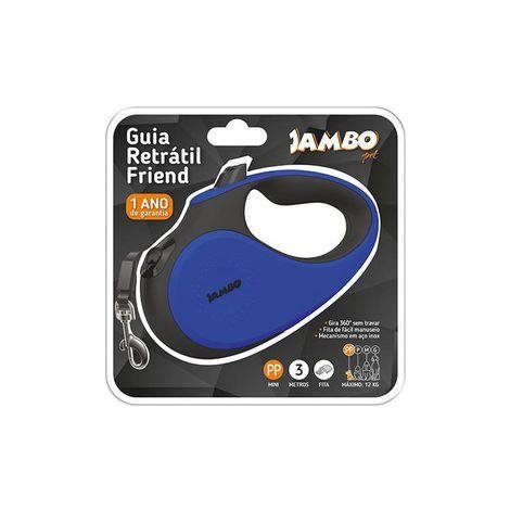 JAMBO GUIA RETRATIL FRIEND MINI AZUL