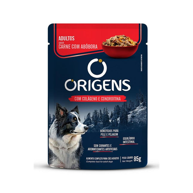 ORIGENS SACHE CAES ADULTOS CARNE 85G