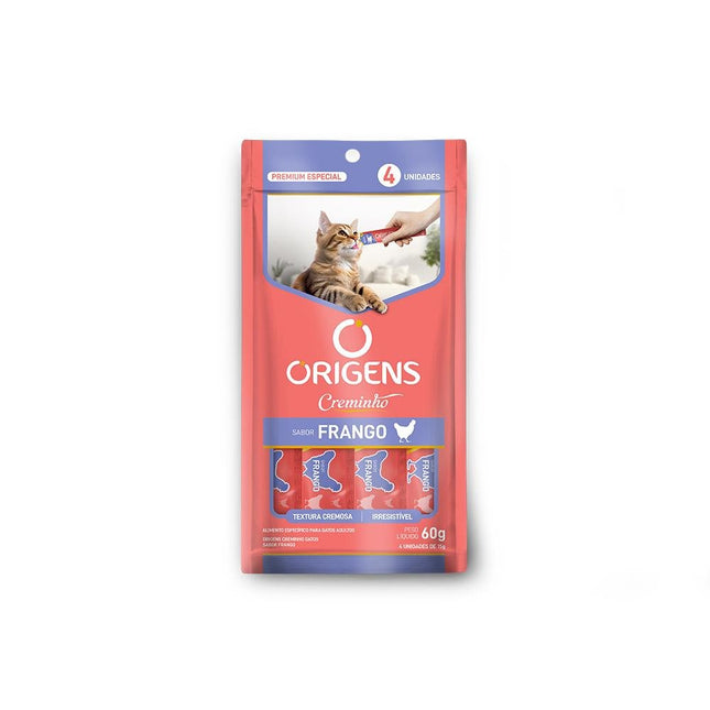 ORIGENS GATOS CREMINHO FRANGO 60G