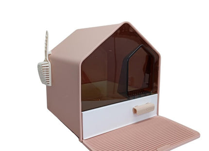GREAT PETS SANITARIO FECHADO LAR DOCE LAR ROSA