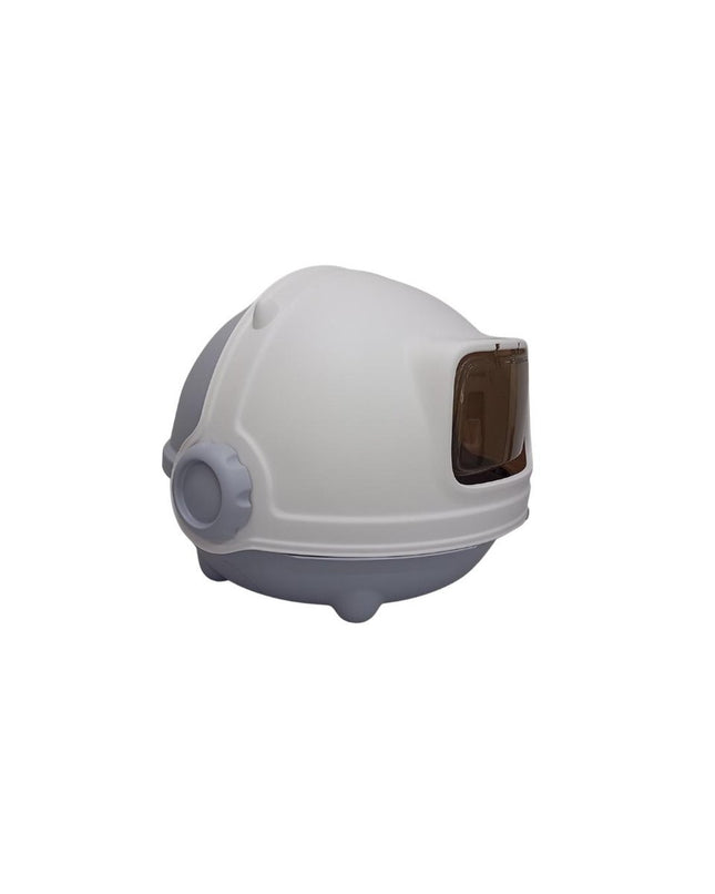 GREAT PETS SANITARIO FECHADO MINION BRANCO/CINZA