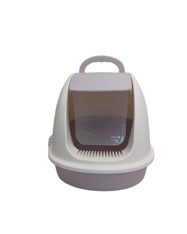 GREAT PETS SANITARIO FECHADO BONE BRANCO/LILAS