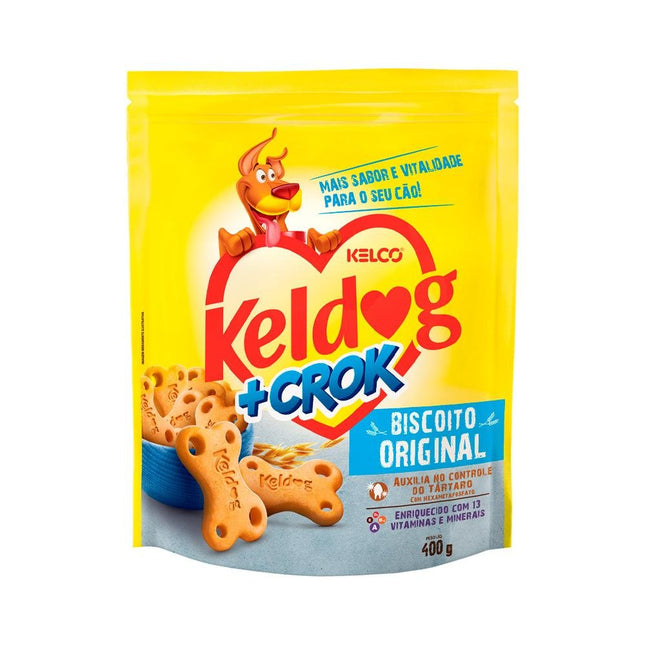 KELCO KELDOG+CROK BISCOITO ORIGINAL 400G
