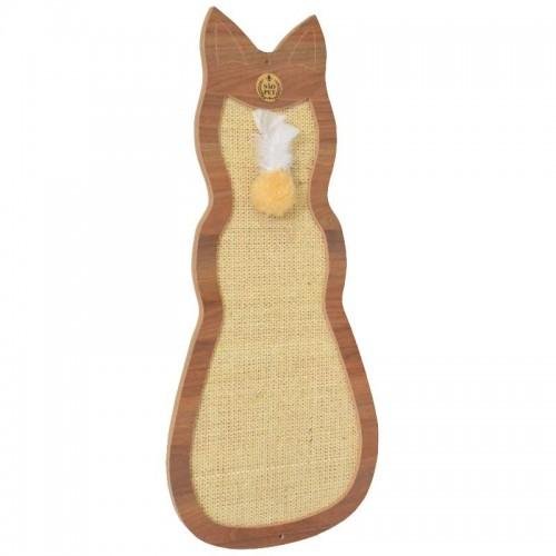 SAO PET ARRANHADOR D/PAREDE CATLIKE MARROM