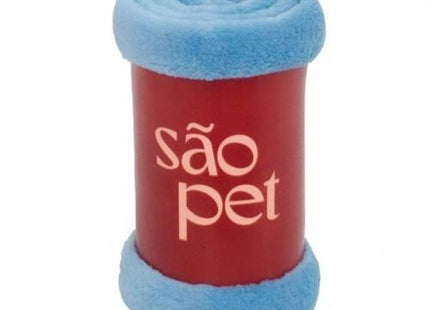 SAO PET COBERTOR DE MICROFIBRA G AZUL