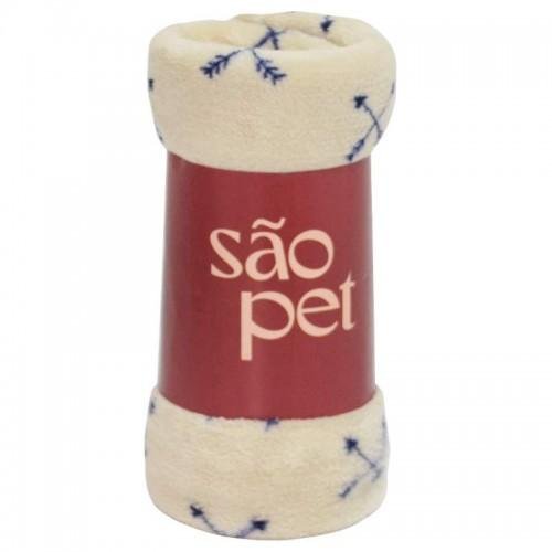 SAO PET COBERTOR DE MICROFIBRA G BEGE