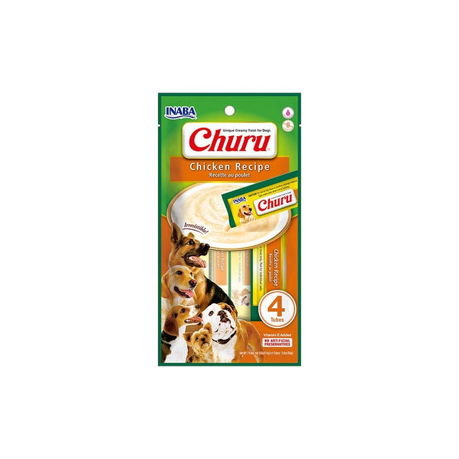 CHURU DOG PETISCO FRANGO C/4 UNI 56G