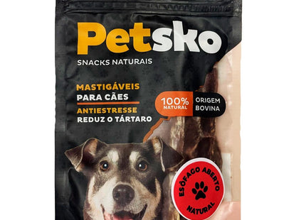 PETSKO ESOFAGO BOVINO ABERTO C/10 UN