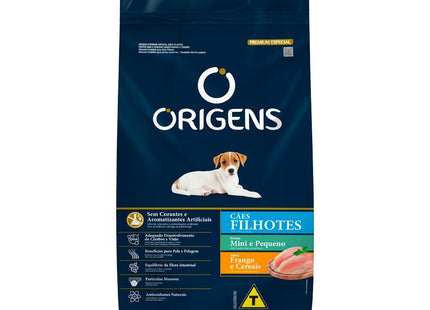 ORIGENS CAES FILHOTES MINI/PEQ. FRANGO/CEREAIS 1KG