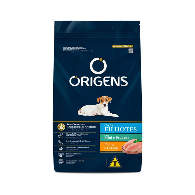 ORIGENS CAES FILHOTES MINI/PEQ. FRANGO/CEREAIS 1KG