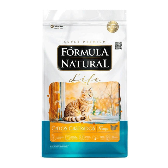 FORMULA NATURAL LIFE GATOS CASTRADOS FRANGO 10.1KG