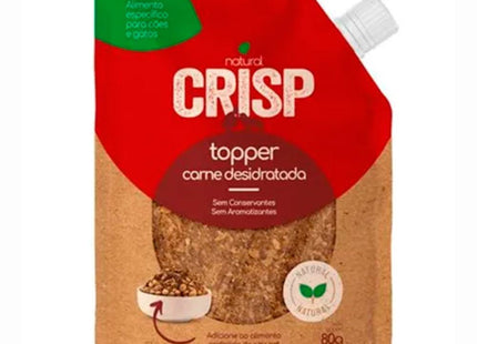 NATURAL CRISP TOPPER CARNE 80G