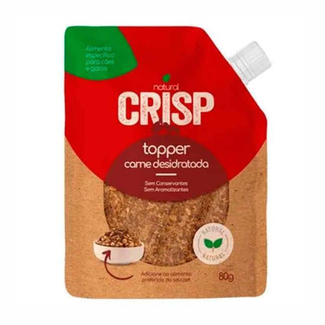 NATURAL CRISP TOPPER CARNE 80G