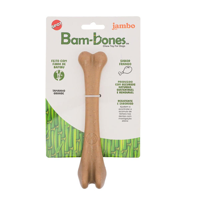 JAMBO BRINQ. OSSO BAMBOOBONE FRANGO GRANDE
