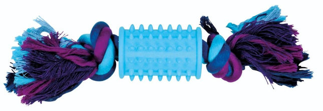 JAMBO BRINQ. CORDA RUBBER BLUE DENTAL PEQ