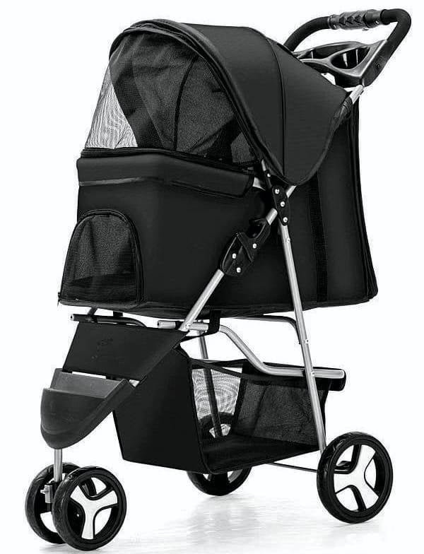 JAMBO CARRINHO PASSEIO PET 3 PRETO