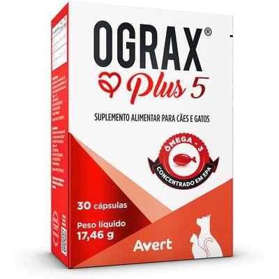 AVERT OGRAX PLUS 5MG - 30 CAPSULAS