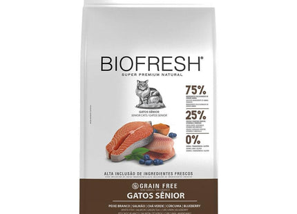 BIOFRESH GATOS SENIOR SALMAO 1,5KG