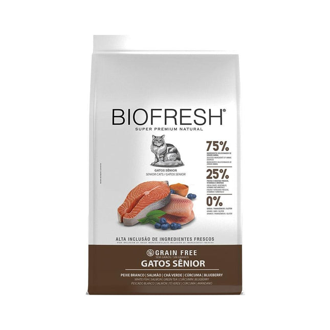 BIOFRESH GATOS SENIOR SALMAO 1,5KG