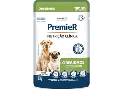 PREMIER NUTRICAO CLINICA CAES UMIDOS OBESIDADE 85G
