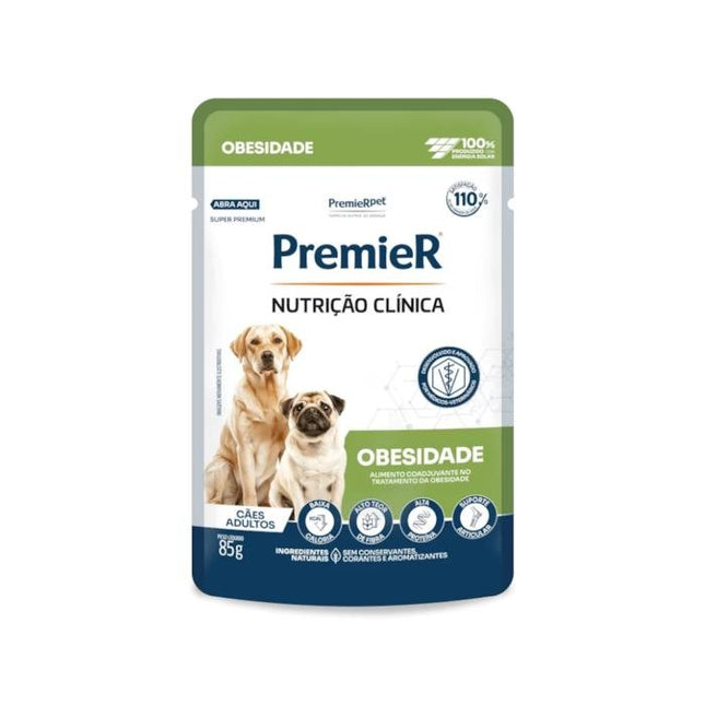 PREMIER NUTRICAO CLINICA CAES UMIDOS OBESIDADE 85G