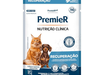 PREMIER NUTRICAO CLINICA CAES/GATOS UMIDOS RECUPERACAO 85G