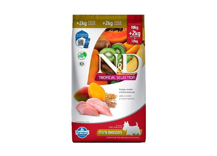 NED TROPICAL CAES ADULTOS FRANGO MINI 10,1KG