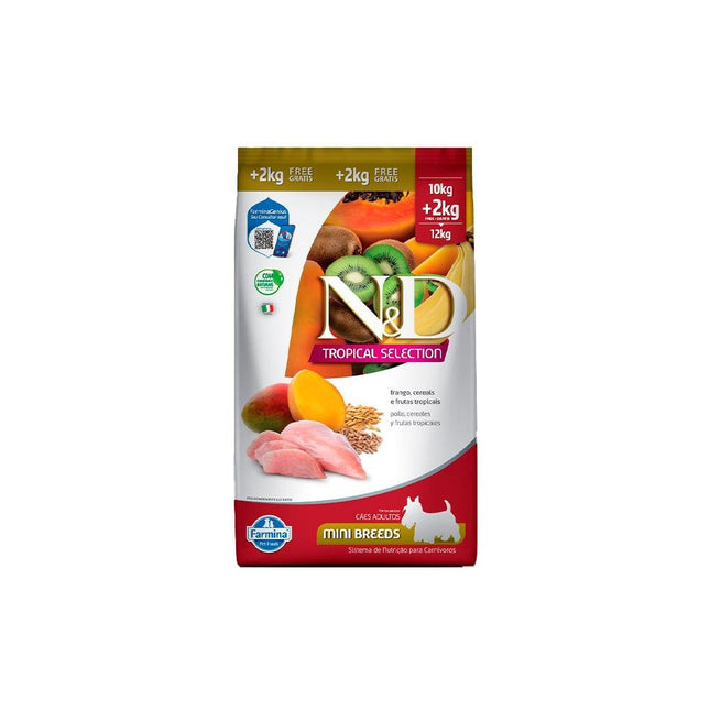 NED TROPICAL CAES ADULTOS FRANGO MINI 10,1KG