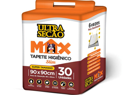 GREAT PETS TAPETE HIG. ULTRA SECAO MAX 90X90CM 30UNI