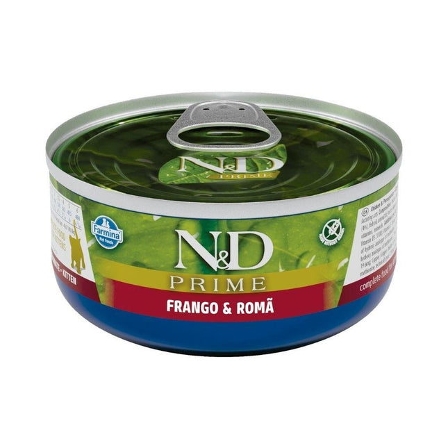 NED PRIME LATA GATOS KITTEN FRANGO 70G