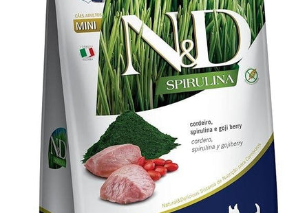 NED SPIRULINA CAES ADULTOS CORDEIRO MINI 7KG