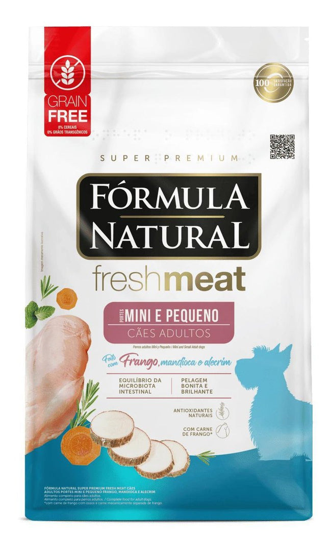 FORMULA NATURAL FRESH CAES ADULTOS FRANGO MIN/PEQ 10,1KG