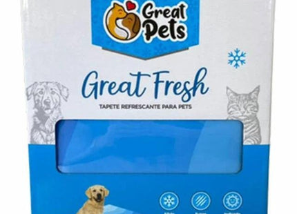 GREAT PETS TAPETE REFRESCANTE AZUL 90X50CM