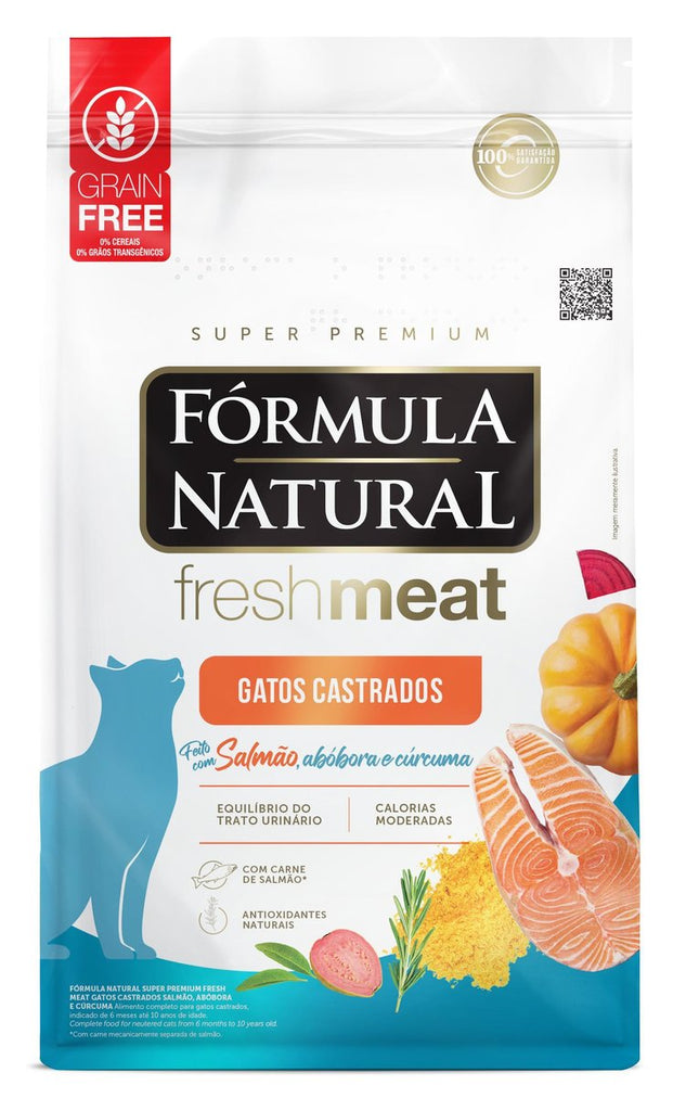 FORMULA NATURAL FRESH GATOS ADULTOS CAST SALMAO 10,1KG