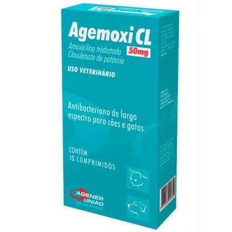 AGENER AGEMOXI CL 50MG 10 COMPRIMIDOS