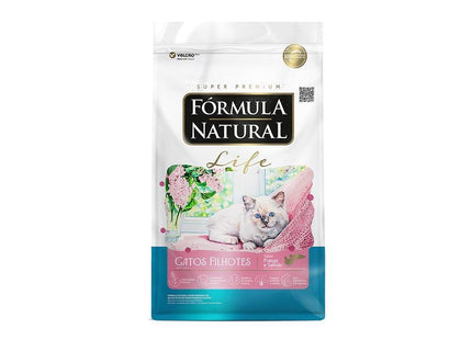 FORMULA NATURAL LIFE GATOS FILHOTES FRANGO/SALMAO 10,1KG