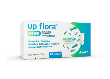 AVERT UP FLORA MINI - 30 CAPSULAS