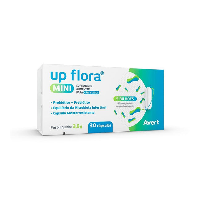 AVERT UP FLORA MINI - 30 CAPSULAS