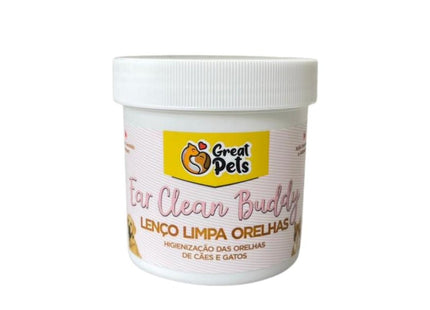 GREAT PETS LENCO LIMPA ORELHAS C/ 120UN