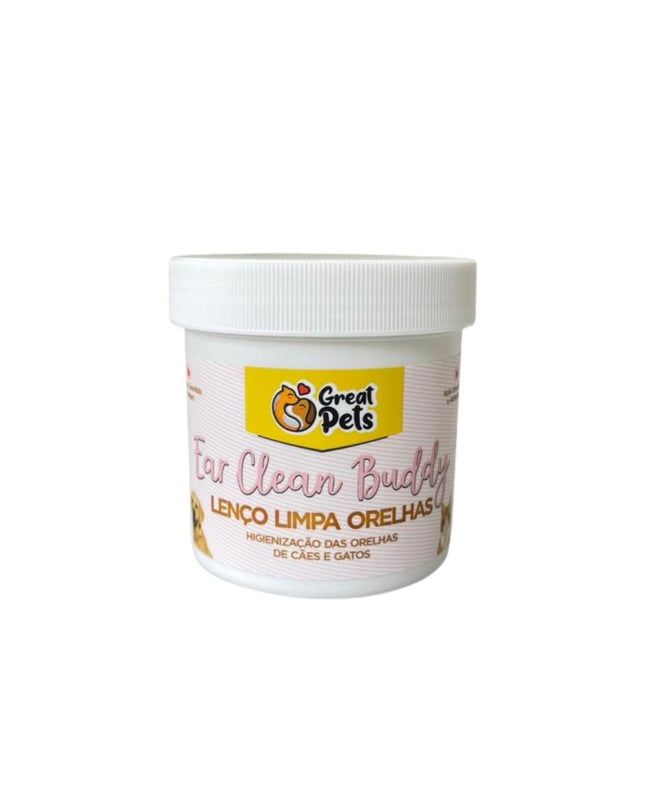 GREAT PETS LENCO LIMPA ORELHAS C/ 120UN