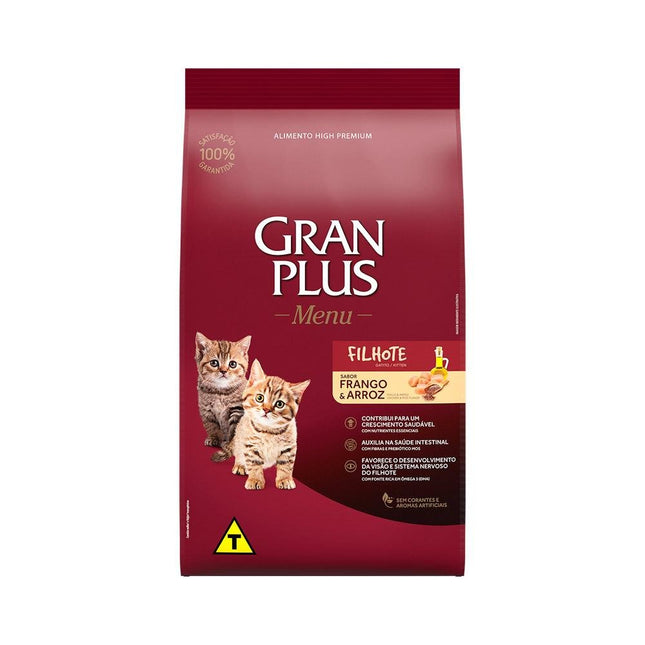 GRAN PLUS GATOS FILHOTES FRANGO 10,1KG