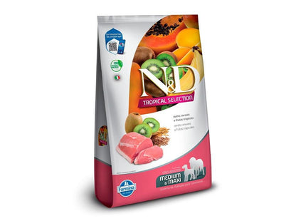 NED TROPICAL CAES ADULTOS SUINO MEDIUM E MAX 10,1KG