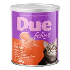 DUE LATA GATOS PATE FRANGO 280G