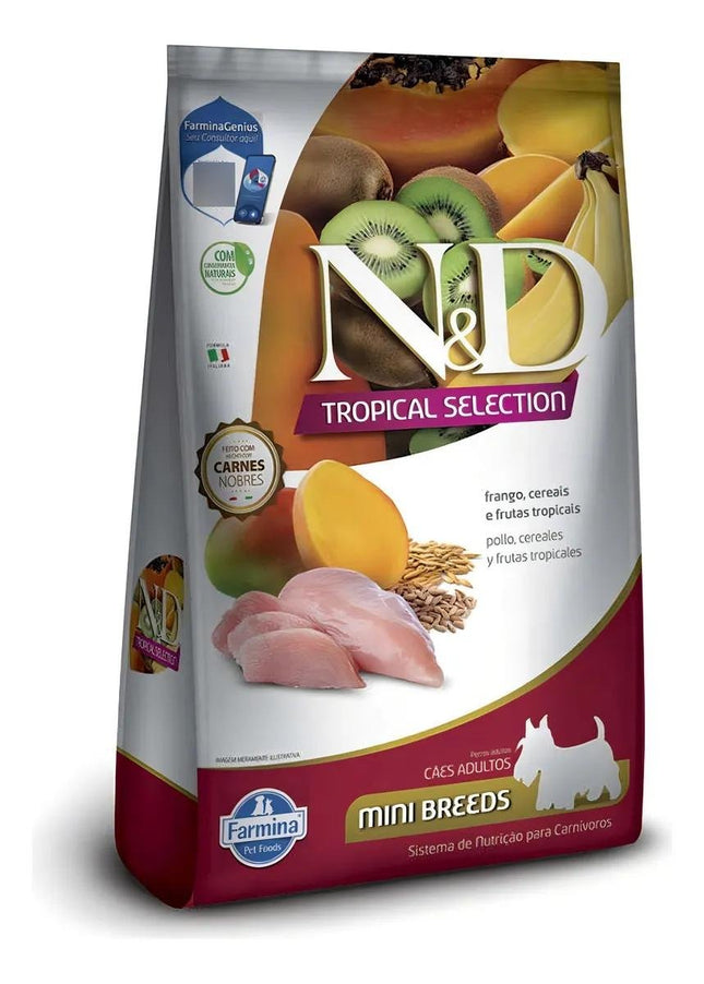 NED TROPICAL CAES ADULTOS FRANGO MINI 2KG