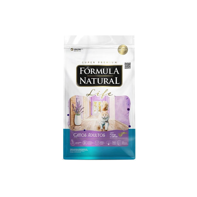 FORMULA NATURAL LIFE GATOS ADULTOS FRANGO/SALMAO 10,1KG