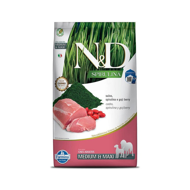 NED SPIRULINA CAES ADULTOS SUINO MED/MAXI 10,1KG