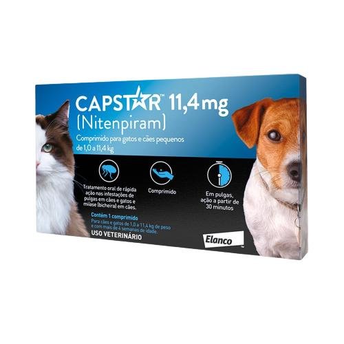 ELANCO CAPSTAR 11,4 MG - 1 COMPRIMIDO